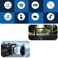 Elülső és hátsó dashcam – Folyamatos megfigyelés az Ön járművéről 