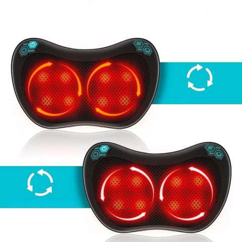 Cuscino Massaggiante Riscaldato — Relax Totale Ovunque Tu Sia 