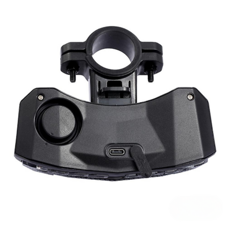 Multifunkciós kerékpár hátsó lámpa - Fordulj jelző, fék és riasztás