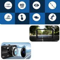 Dashcam Přední A Zadní — Jasné A Přesné Záznamy 