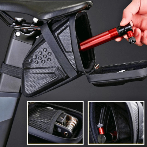 Sacoche De Selle Vélo - Kompakt og vanntett