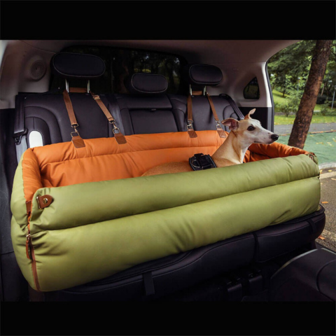 Hond Auto Kussen – Ondersteuning En Comfort Onderweg 