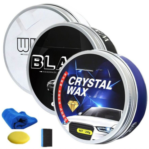 Kit de Cera para Auto Esencial – Efecto Renovador y Repelente 
