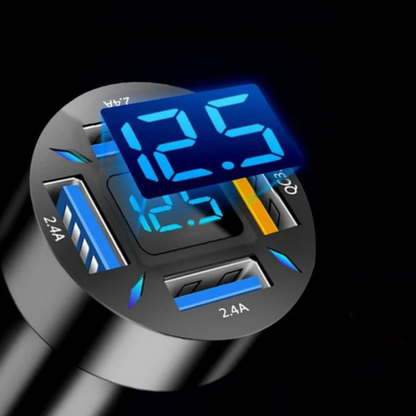 Univerzális és Multi-USB Autós Töltő 