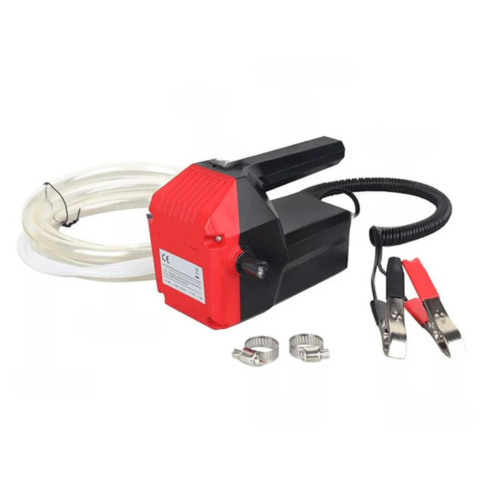 Pompa elektryczna do wydobywania oleju — kompatybilna z 12V/24V do łatwego opróżniania 