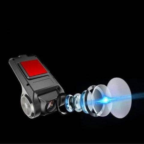 Caméra De Surveillance Automobile Double Objectif Avant Et Arrière — Enregistrement HD & Protection Continue