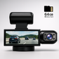 Dashcam Dobbel Full HD Bil - Nattvisjon + Innvendig Kamera 