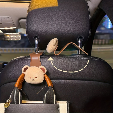 סCrochet Ourson Pour Voiture – אחסון פרקטי 