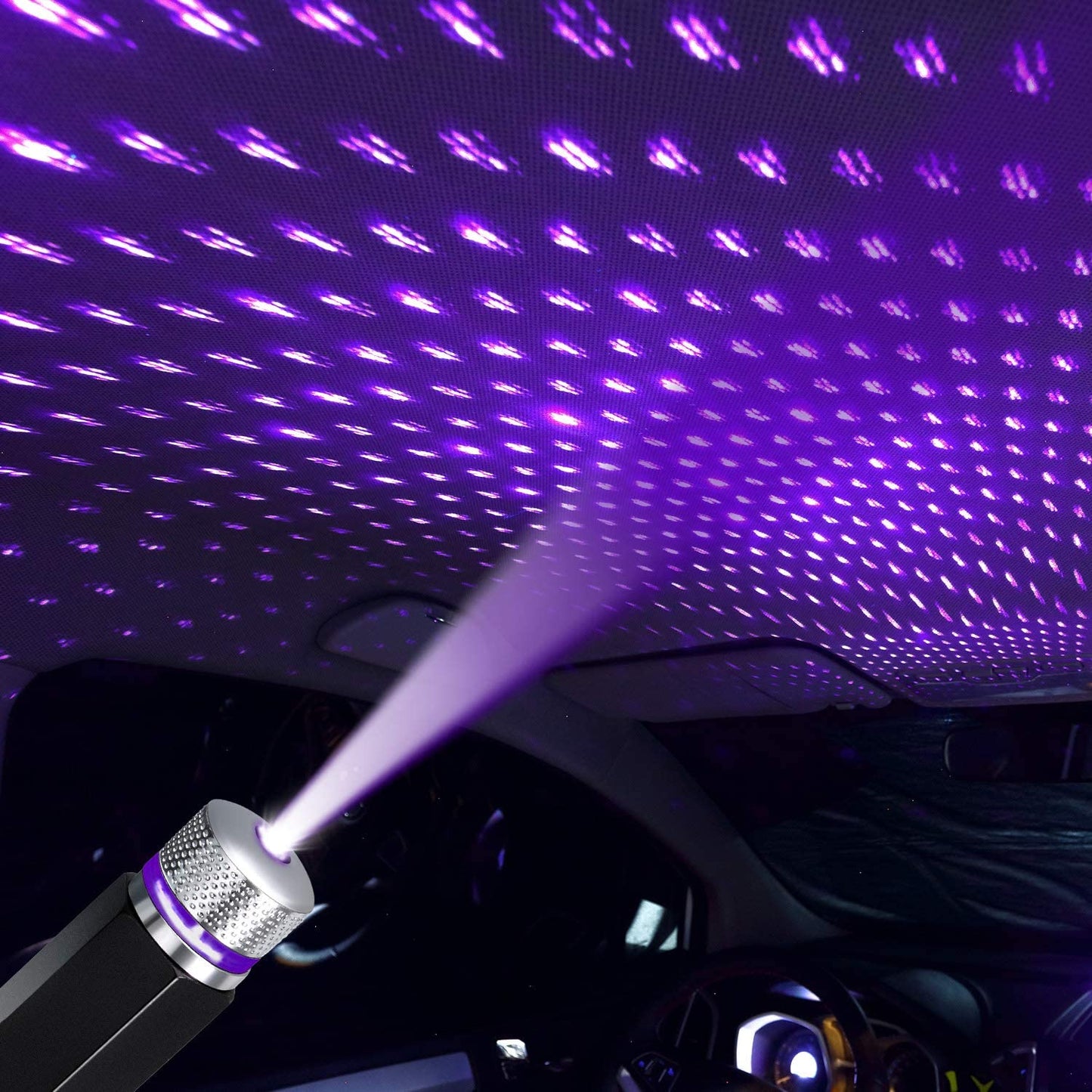 Iluminare LED Înt starry pentru acoperișul mașinii — Ambianță nocturnă magică 