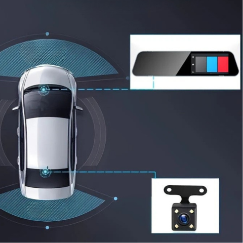 Magneticky montovaná kamera do vozidla s rozlišením 1080p - kvalita obrazu a snadné použití