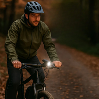 Přední světlo na kolo s 250 lumeny - lepší viditelnost a noční bezpečnost