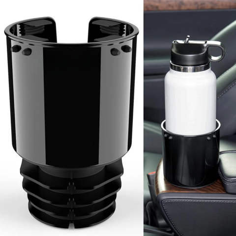 Multifunksjonell bilkoppholder - organisering og kjørekomfort