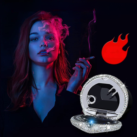 Brilliant Mini Car Ashtray - elegant design og røyksikker lukking