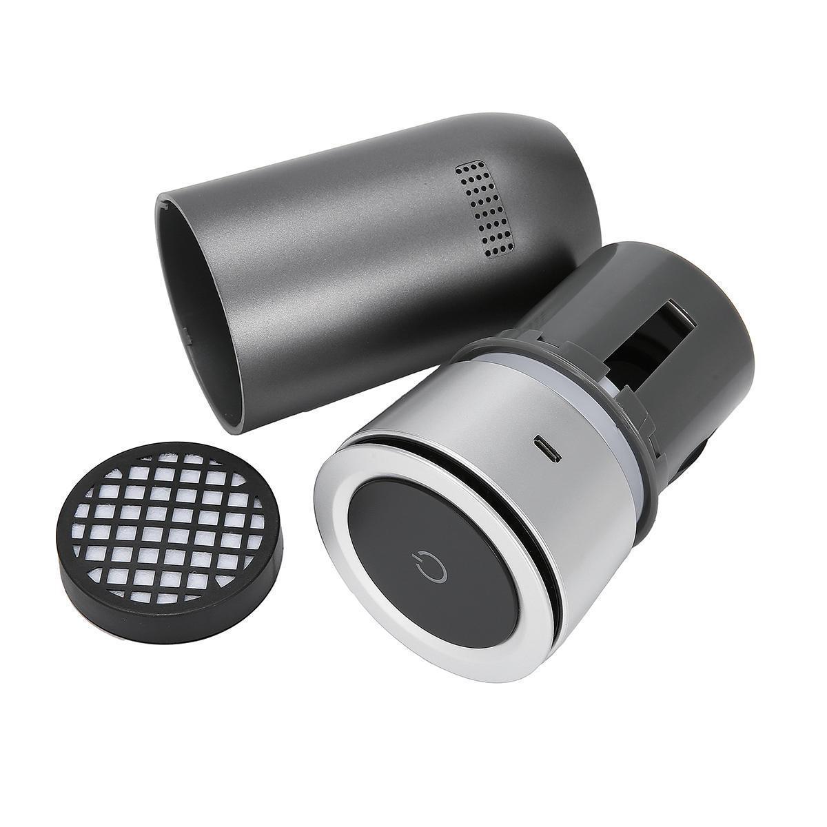 Prenosný ionizačný čistič vzduchu do auta s USB káblom — Odstraňuje zápachy a znečisťujúce látky 