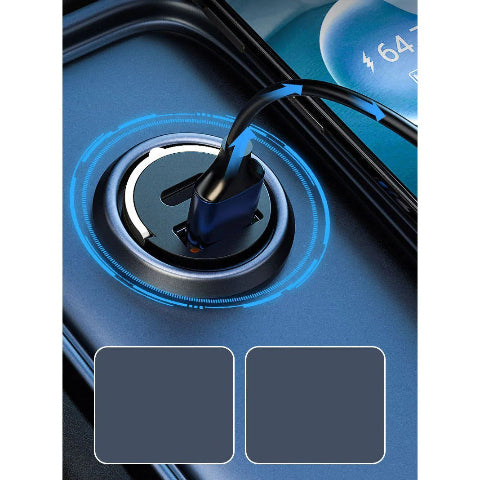Compact Car Charger – Fast Charging 