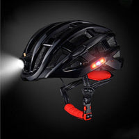 Intelligent cykelhjelm med LED-lys — maksimal sikkerhed og synlighed 