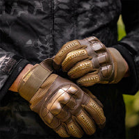 Versterkte Tactische Motorhandschoenen – Bescherming En Extreme Grip 