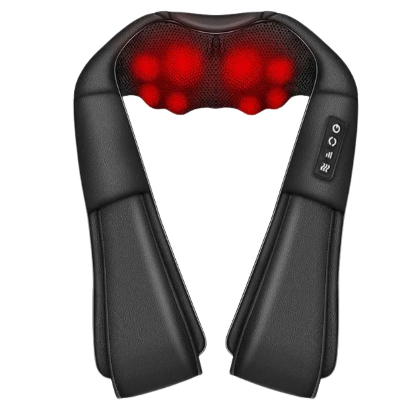 Συσκευή Θερμαινόμενου Μασάζ — Χαλάρωση Για Τον Αυχένα, Την Πλάτη & Τους Ώμους 