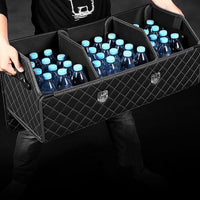 Organisateur De Coffre De Voiture — Rangement Élégant & Grande Capacité