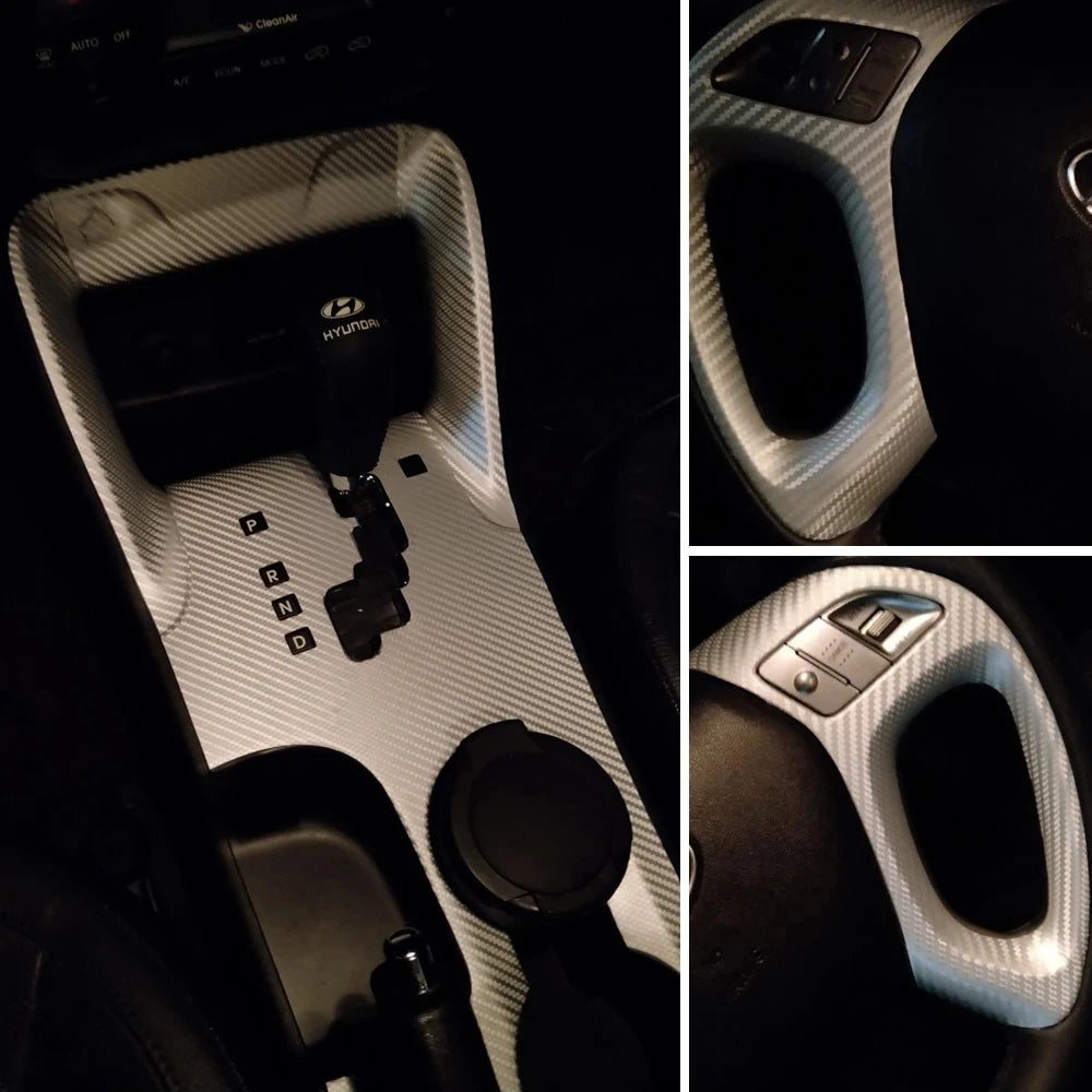 Samolepky z uhlíkových vláken pro Hyundai ix35 (2010-2017) — Sportovní styl a ochrana 