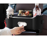 Hátsó ülésrendező kampókkal és tárolódobozzal - optimalizált hely és rendezett autó