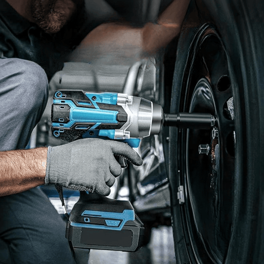 Perceuse-Visseuse À Chocs Sans Fil – Parfaite Pour Atelier Et Garage