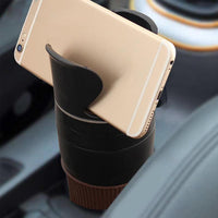 מעמד כוסות מסתובב לרכב – ארגון ונוחות בהגה 