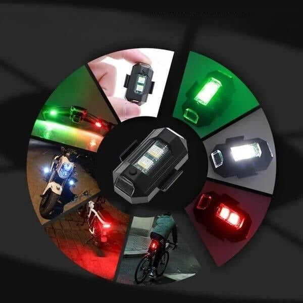 LED Anti-Kollisionslichter für Motorräder – Sicherheit und Stil 