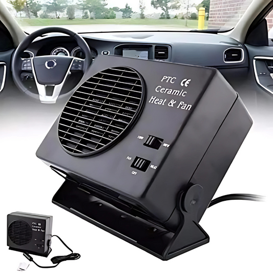 Chauffage Ventilateur 12V Pour Voiture — Dégivrage Rapide Et Chauffage Instantané
