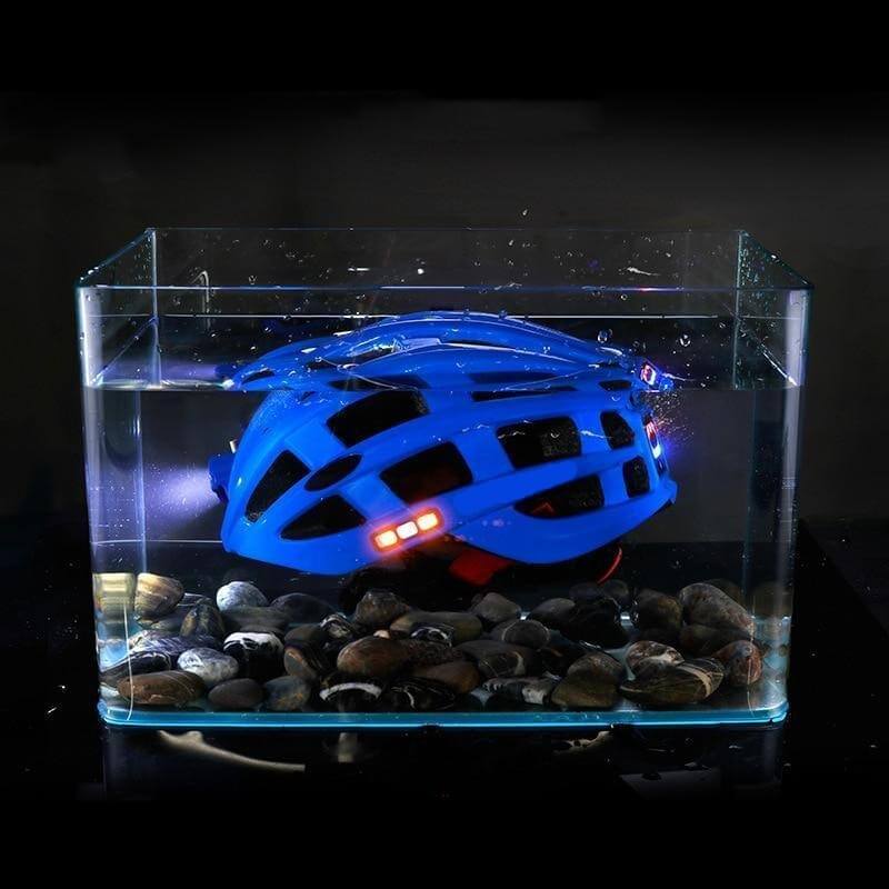 Intelligent cykelhjelm med LED-lys — maksimal sikkerhed og synlighed 