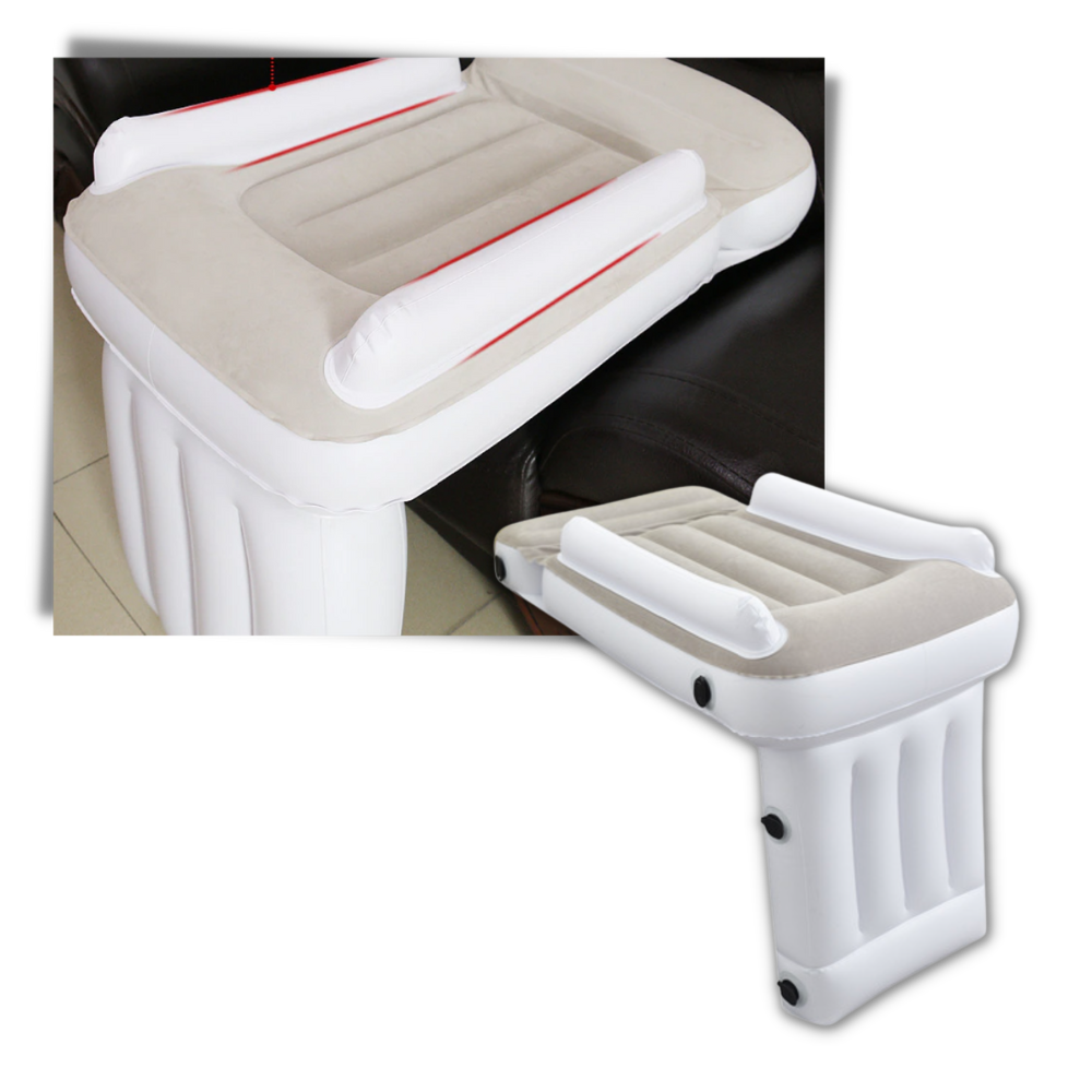 Detská nafukovacia posteľ - cestovné pohodlie a rýchla inštalácia